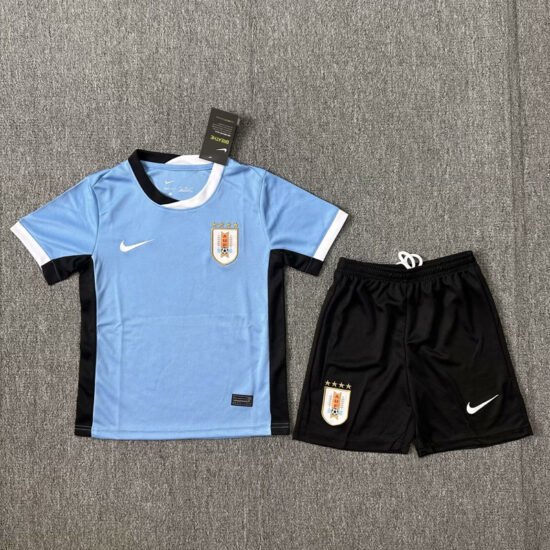 2024-25 Uruguay Home Children's Soccer Jersey