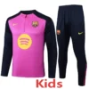 25-26 BAR Purple Kids Half Pull Tracksuit (Children's Clothing) (Half Zipper)