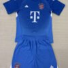 25-26 Bayern Munich Blue Goalkeeper Children's Soccer Jersey