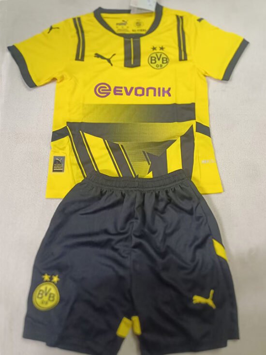 2024-25 Borussia Dortmund Cup Match Edition Children's Football Jersey