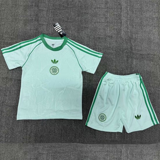2024-25 Celtic Light Green Special Edition Children's Soccer Jersey