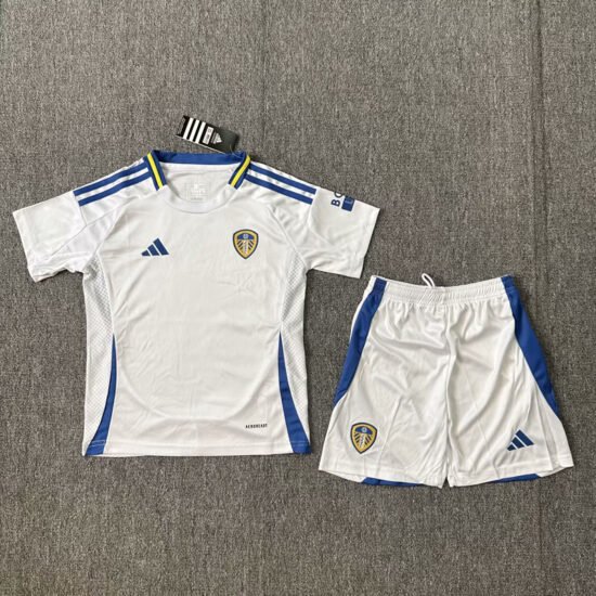 2024-25 Leeds United Home Children's Football Jersey
