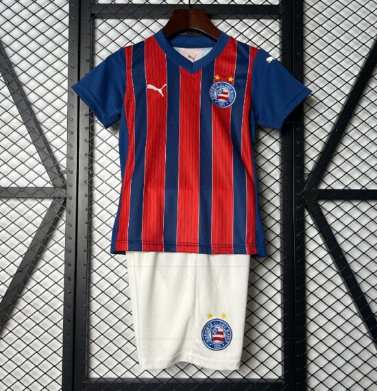 25-26 BaHia Away Kids Soccer Jersey
