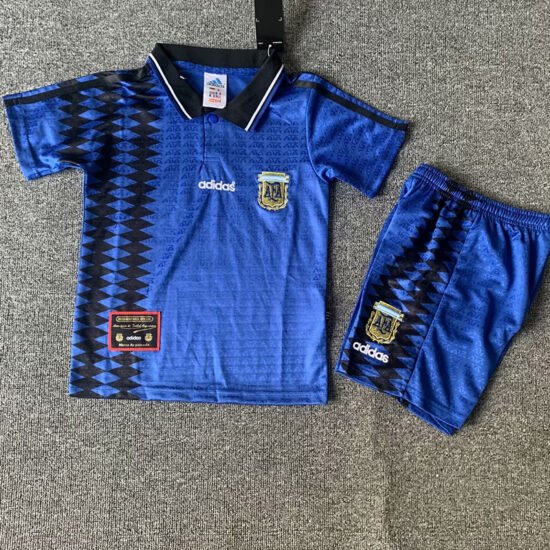 1994 Argentina away game children's retro football jersey