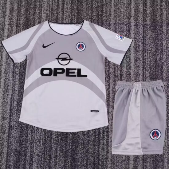 2001-02 season Paris Saint-Germain away children's football jersey