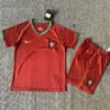 2006 Portugal home stadium children's retro football jersey