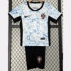 2024-25 Portugal away children's football jersey
