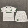 2024-25 Sporting Lisbon away children's football jersey