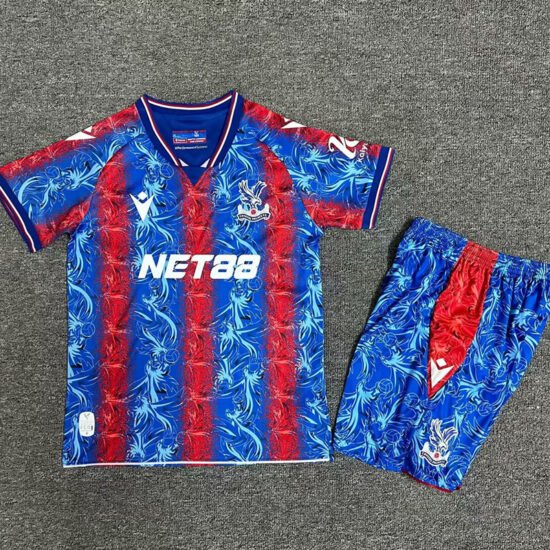 2024-25 Crystal Palace Home Children's Soccer Jersey