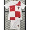 2024-25 Croatia home children's football jersey