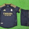 25-26 RMA Black Special Edition Kids Player Version Soccer Jersey