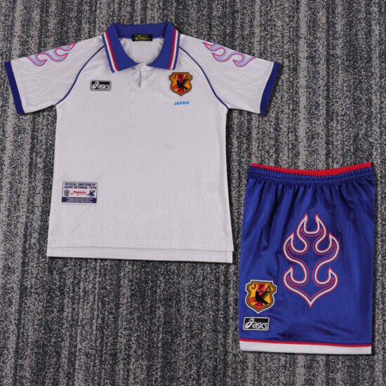 1998 Japanese away game retro children's soccer jersey