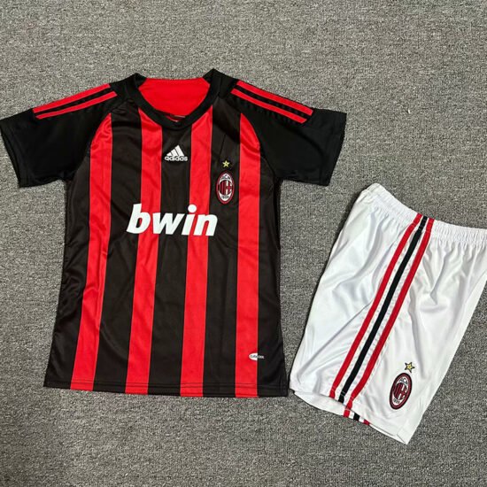 2008-2009 ACM Home Stadium Retro Soccer Jersey for Children