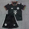 25-26 season Bayern Munich black children's football jersey