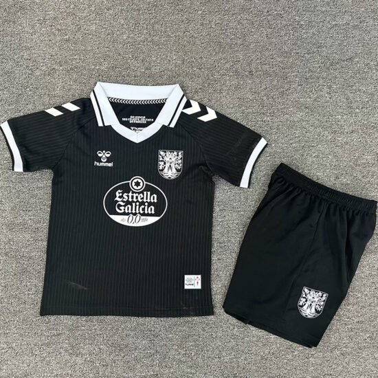 Celta Vigo 25-26 season centenary edition black children's football jersey