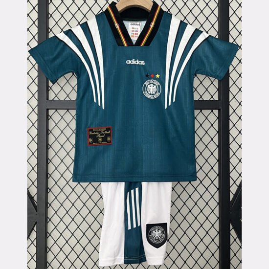 1996 German away game retro children's football jersey