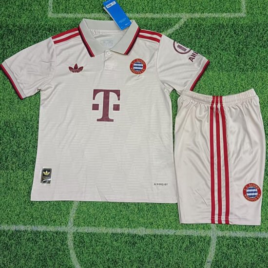 24-25 Bayern Third Kids Soccer Jersey *Sleeve Advertisement
