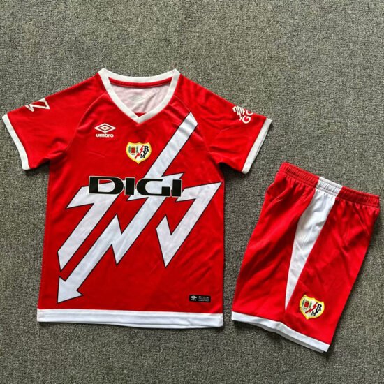 24-25 Rayo Vallecano Away Children's Soccer Jersey