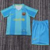 2007-2008 season Barcelona away team children's retro football jersey