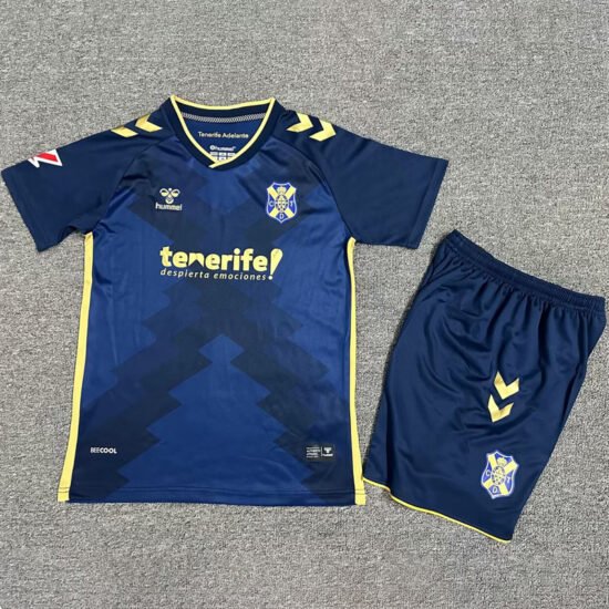 24-25 CD Tenerife Away Kids Soccer Jersey