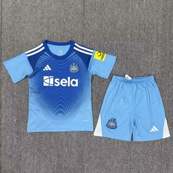 25-26 Newcastle goalkeeper children's football jersey