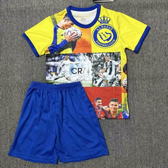 25-26 season AL-Nassr Ronaldo special edition children's football jersey