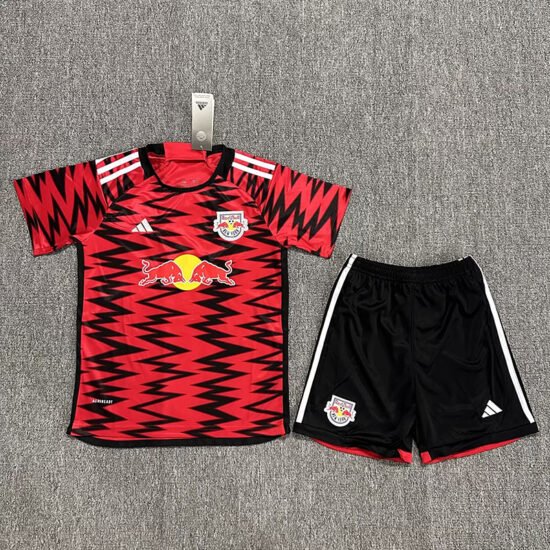 2024-25 New York Red Bulls home children's soccer jersey