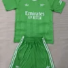 25-26 ARS Green Goalkeeper Children's Soccer Jersey