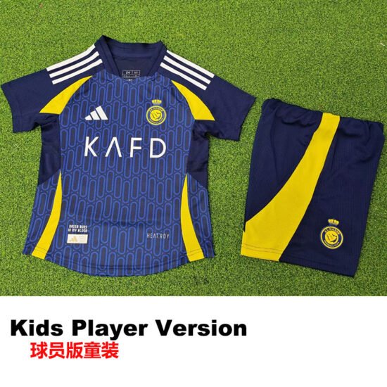 24-25 AL-Nassr Away Kids Player Version Soccer Jersey