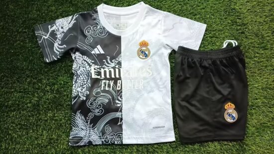 25-26 RMA Special Edition Kids Training* Black and White Dragon